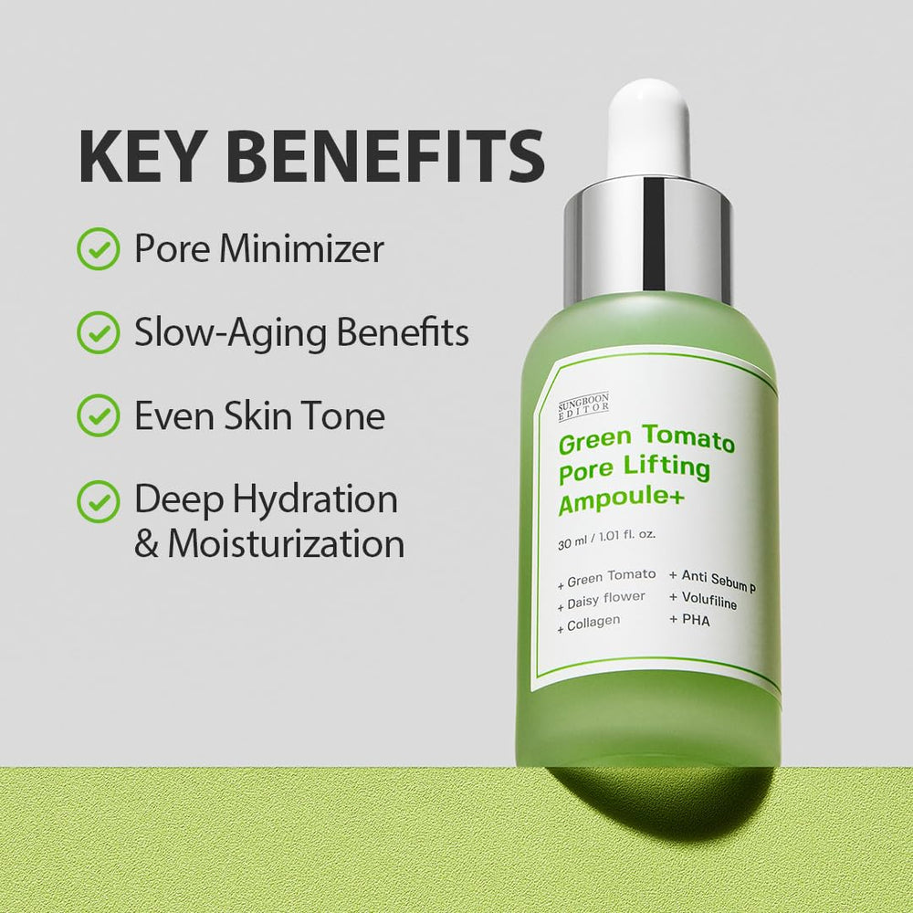 SUNGBOON EDITOR Green Tomato Pore Lifting Ampoule+ 30 ml