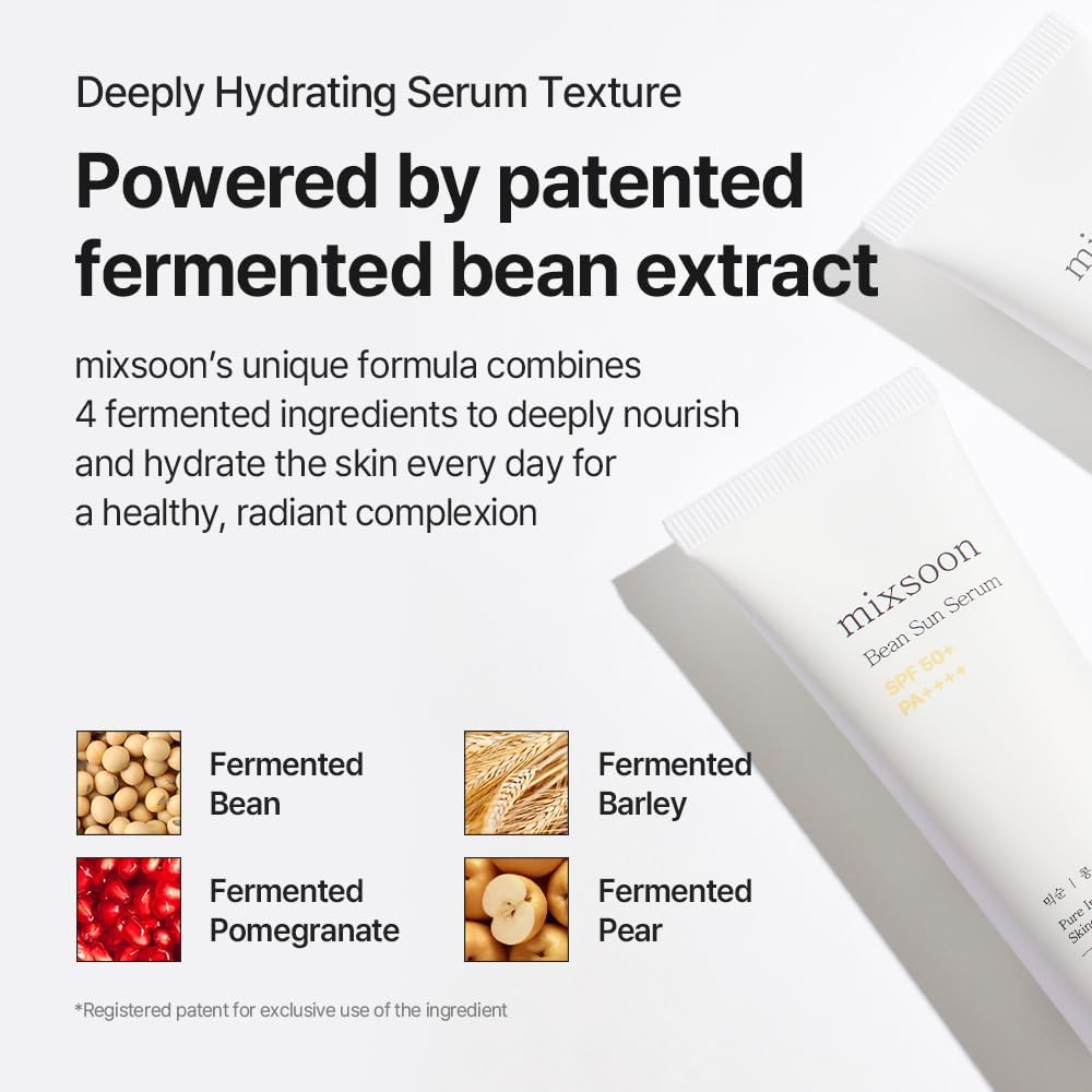 mixsoon Bean Sun Serum SPF50+ PA++++ 50ml