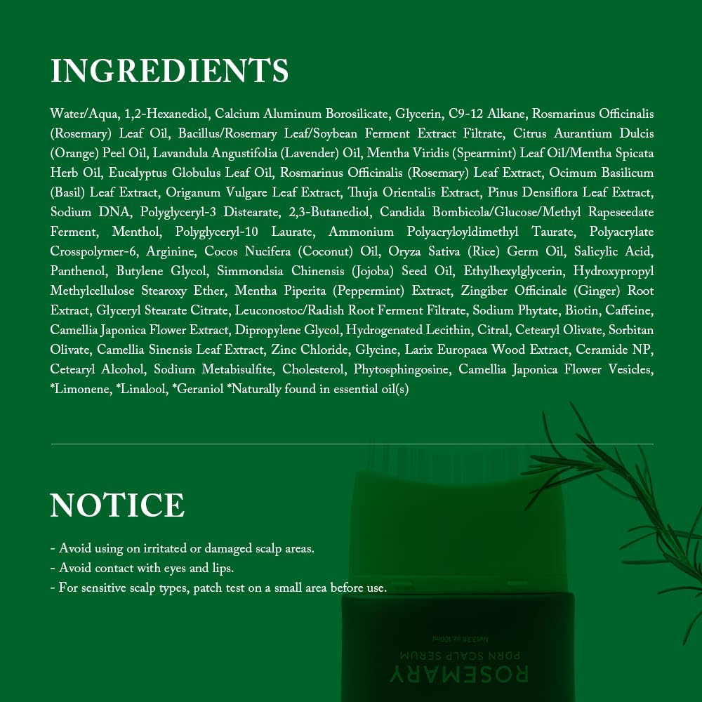 AROMATICA Rosemary PDRN Scalp Serum 100ml