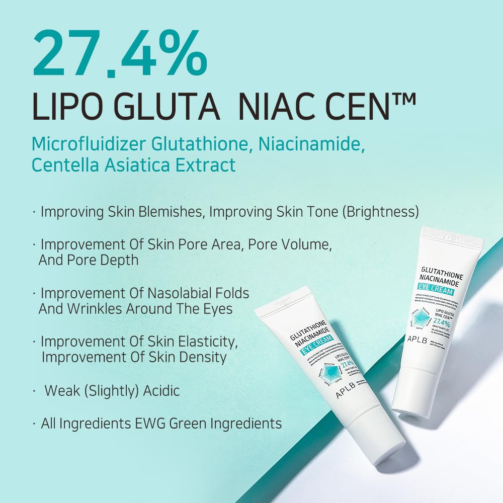 aplb glutathione niacinamide eye cream APLB Glutathione Niacinamide Eye Cream 20ml