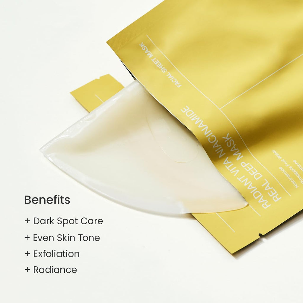 BIODANCE Radiant Vita Niacinamide Real Deep Mask 1 pc
