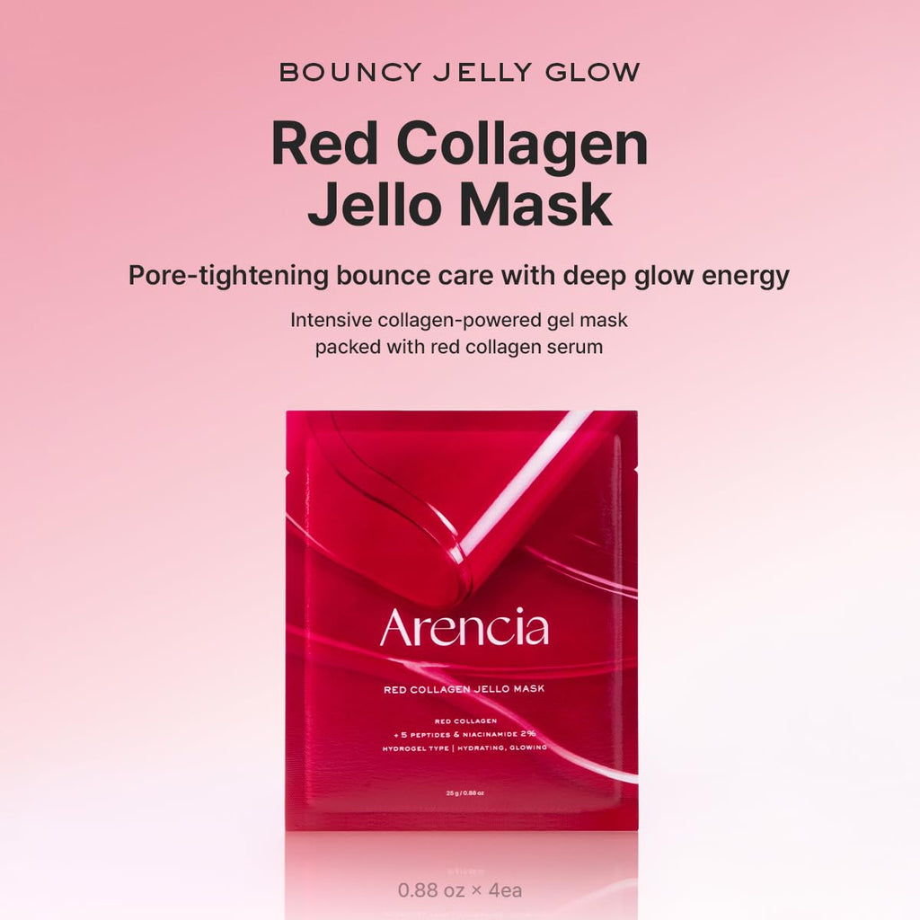 Arencia Red Collagen Jello Mask 1 pc