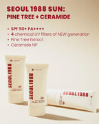 KSECRET Seoul 1988 Sun Pine Tree + Ceramide SPF50+ PA++++ 50ml