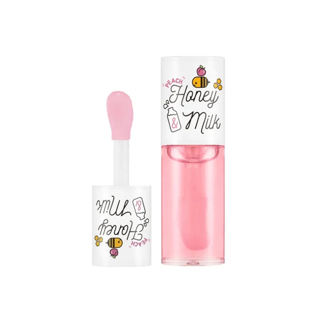 A’pieu Honey & Milk Lip Oil (Peach) 5g