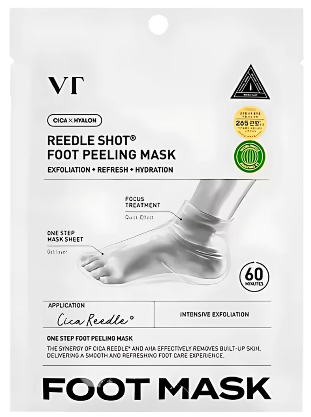 VT Reedle Shot Foot Peeling Mask 16ml