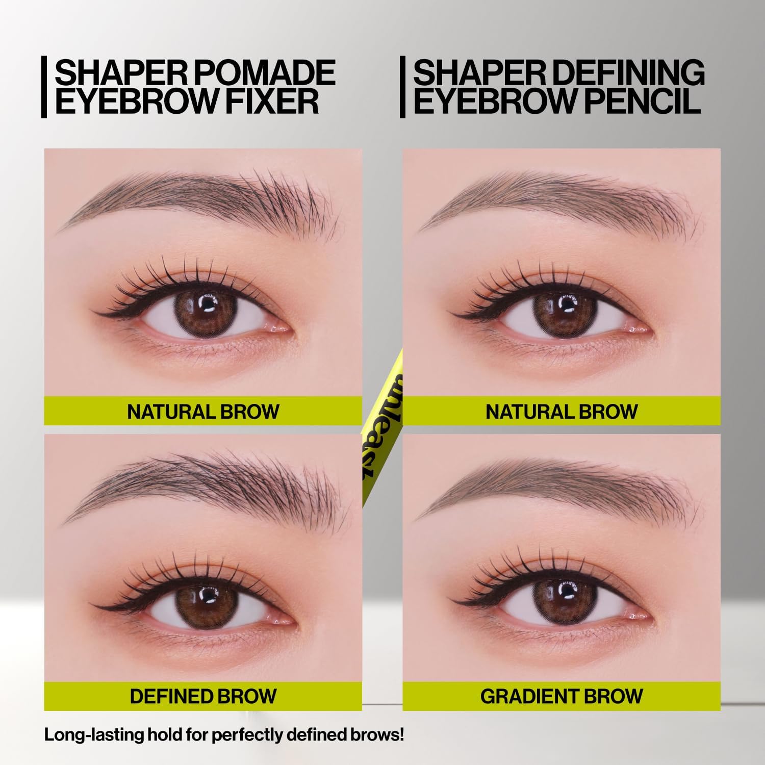 UNLEASHIA Shaper Defining Eyebrow Pencil No.2 Kraft Brown 0.025g