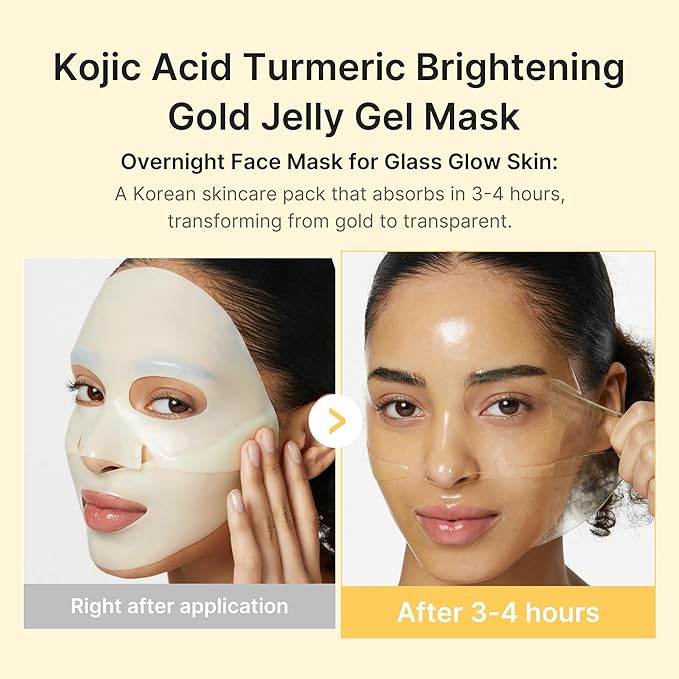 MEDICUBE Kojic Acid Turmeric Brightening Gel Mask 1pc
