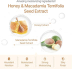 KUNDAL – Honey & Macadamia Pure Body Lotion, Amber Vanilla 500ml