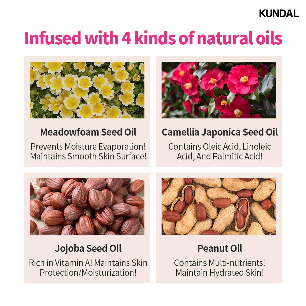 KUNDAL – Honey & Macadamia Pure Body Lotion, White Musk 500ml