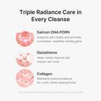 Medicube PDRN Pink Glutathione Capsule Foam Cleanser 120g