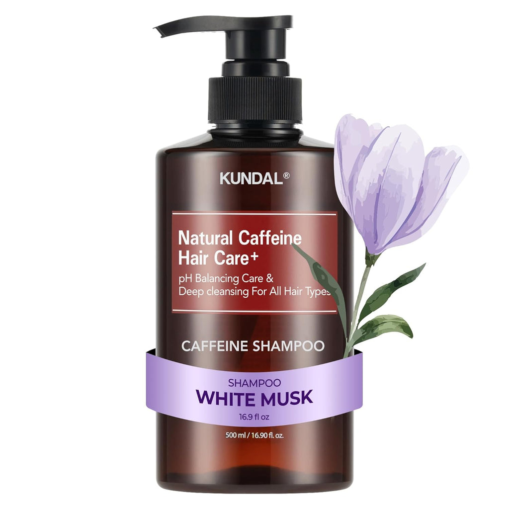 KUNDAL Caffeine Shampoo White Musk 500ml