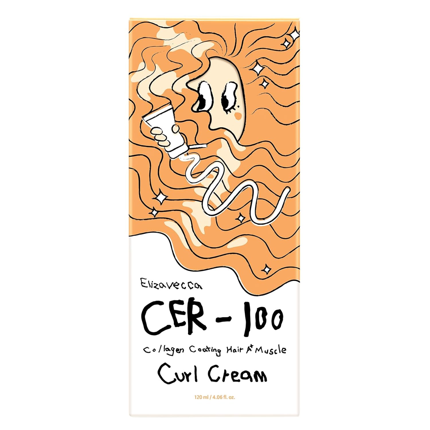 Elizavecca - Cer-100 Collagen Coating Hair A+ Muscle Curl Cream 150ml