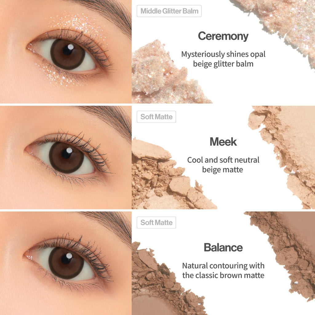 UNLEASHIA Glitterpedia Eye Palette No.2 All Of Brown 6.6g