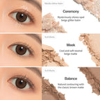 UNLEASHIA Glitterpedia Eye Palette No.2 All Of Brown 6.6g