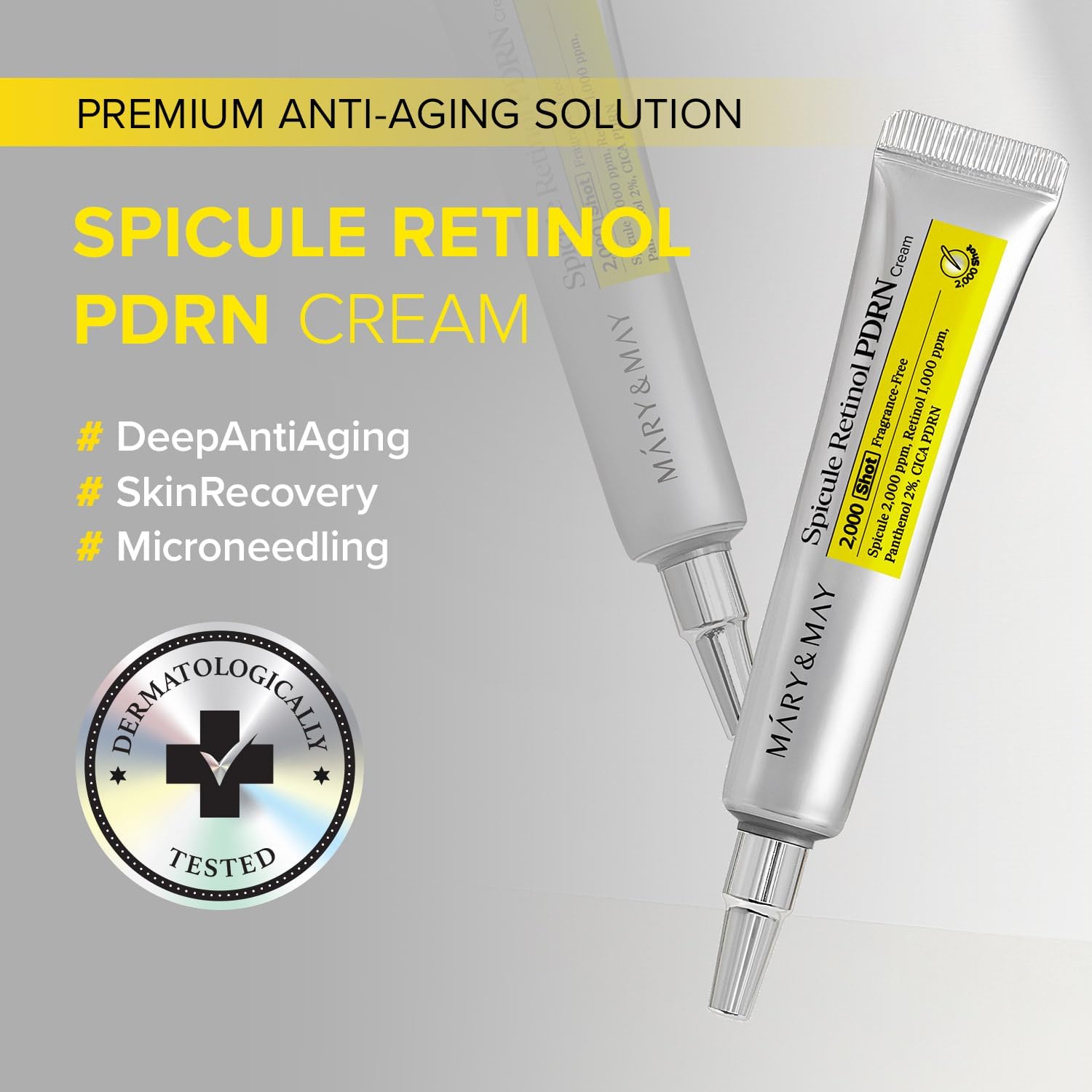 MARY & MAY Spicule Retinol PDRN Cream 15g