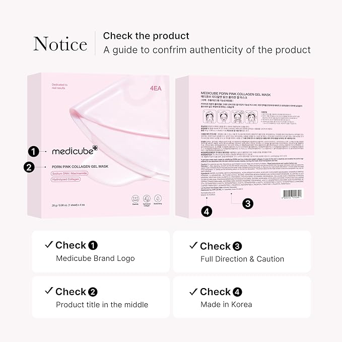 MEDICUBE PDRN Pink Collagen Gel Mask 1pc