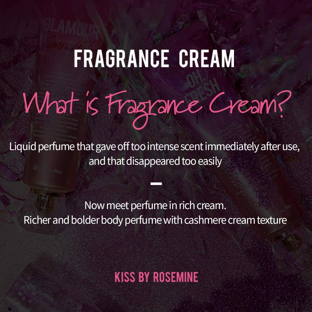 Kiss by Rosemine Fragrance Body Cream Oh, Fresh Forever 140ml