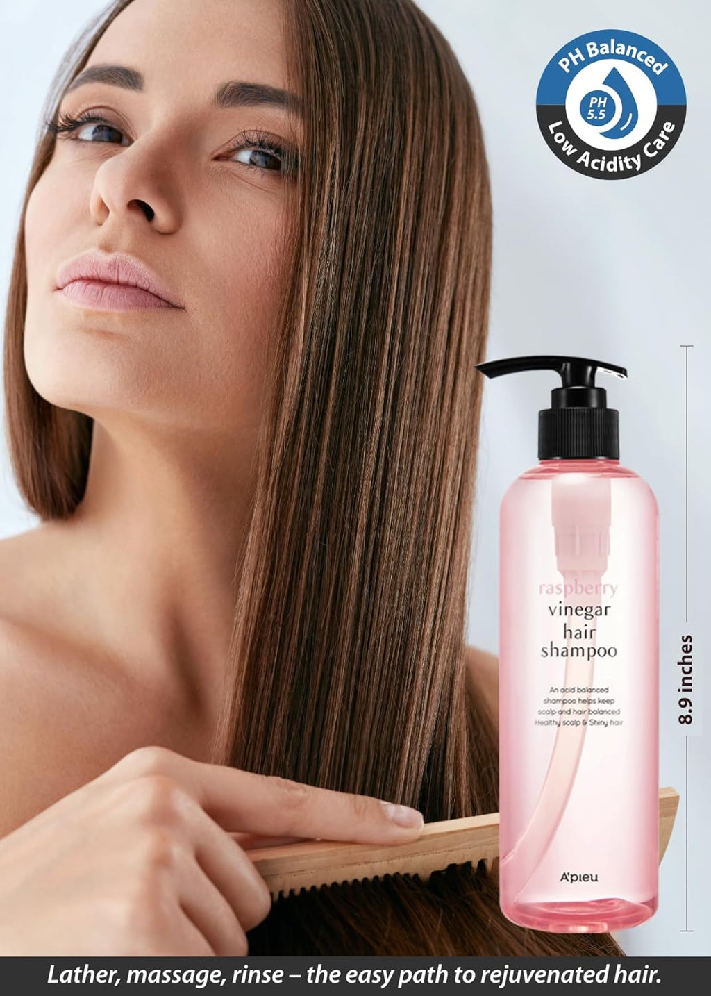 A’pieu Raspberry Vinegar Hair Shampoo 500ml