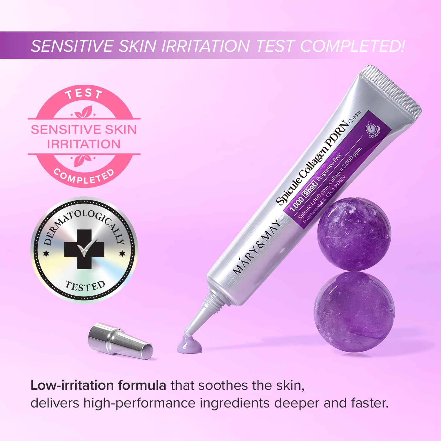 Mary & May Spicule Collagen PDRN Cream 15g