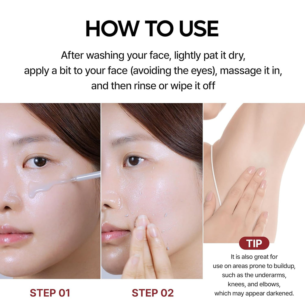 Dr. Melaxin Peel Shot Exfoliating White Rice Ampoule 80ml