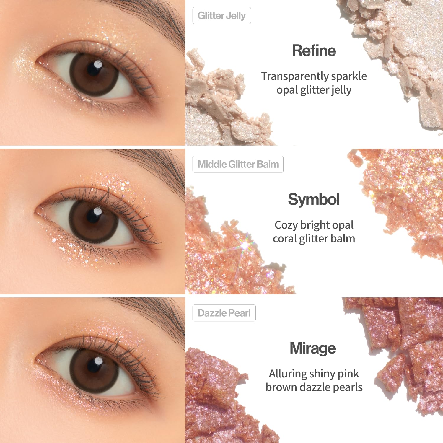 UNLEASHIA Glitterpedia Eye Palette No.1 All Of Glitter 6.6g