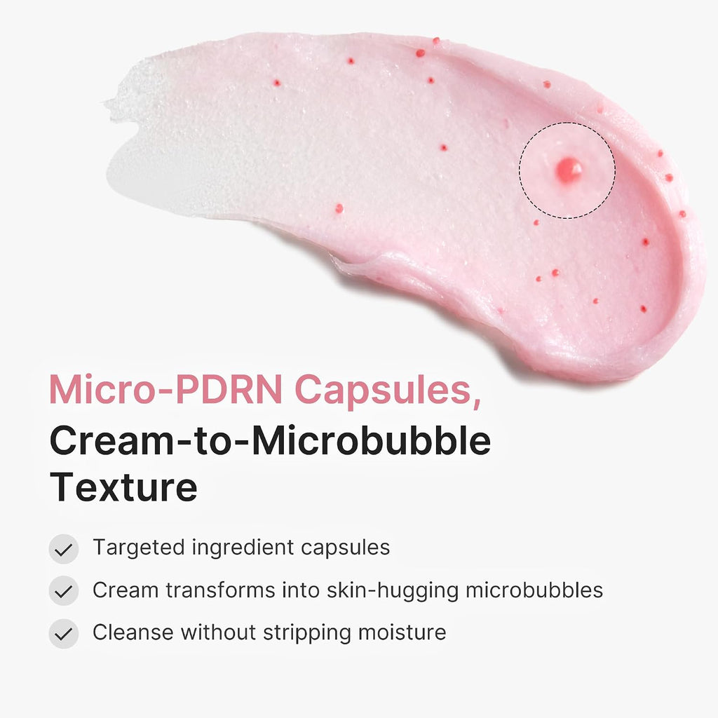 Medicube PDRN Pink Glutathione Capsule Foam Cleanser 120g