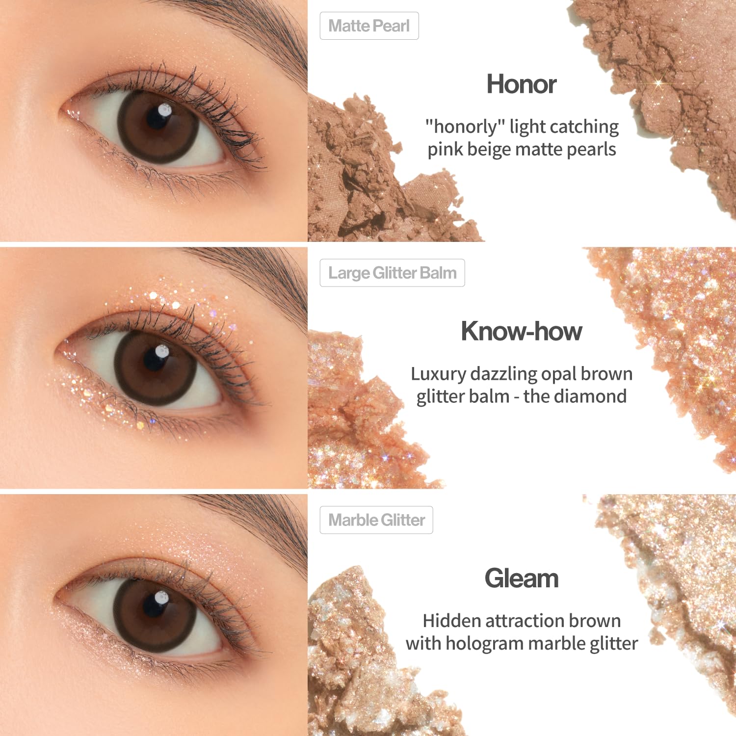UNLEASHIA Glitterpedia Eye Palette No.2 All Of Brown 6.6g