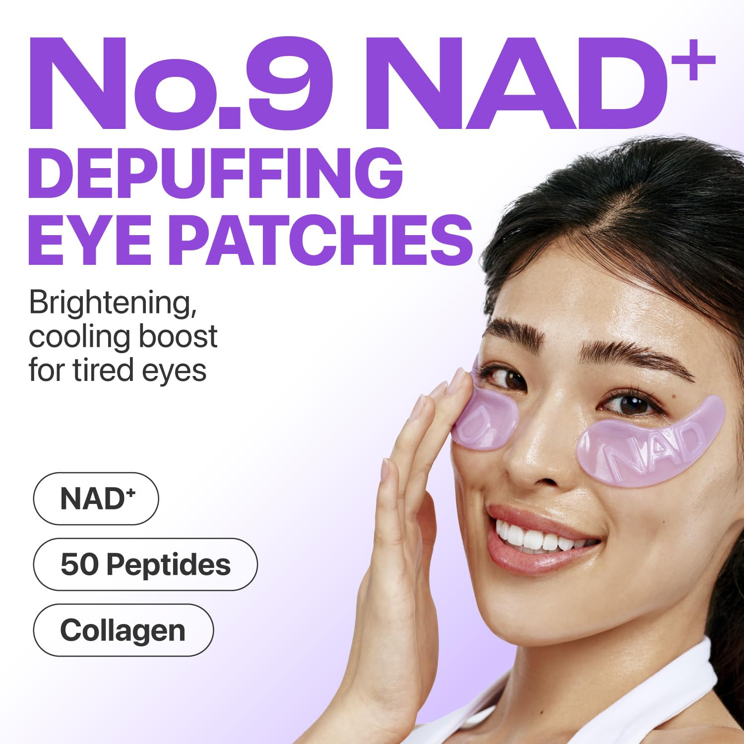 numbuzin No.9 NAD+ Collagen Under Eye Patches (5 Pairs)
