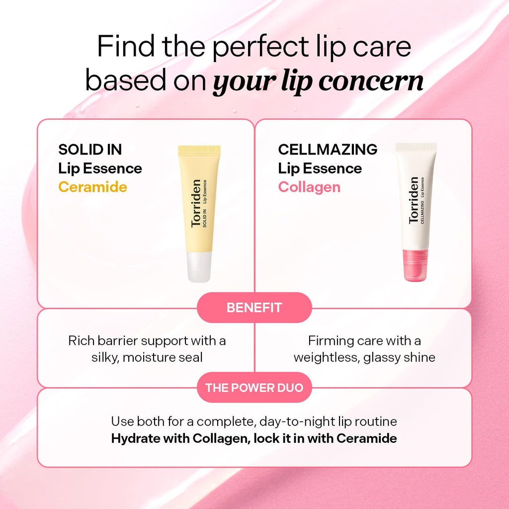 Torriden Cellmazing Low Molecular Collagen Volume Lip Essence 11ml