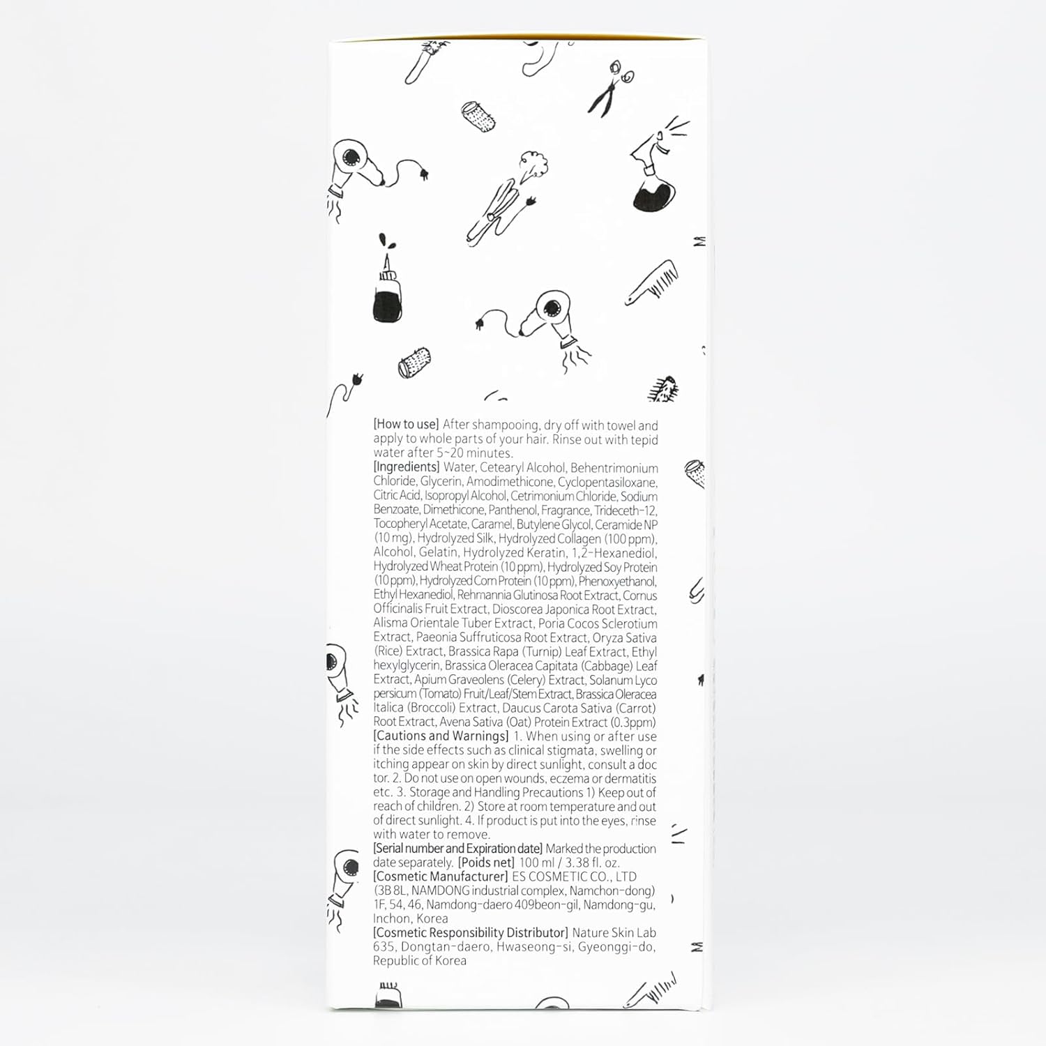 Elizavecca Collagen Ceramide Coating Protein Treatment 100ml