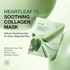 ANUA Heartleaf 70 Soothing Collagen Mask 1pc