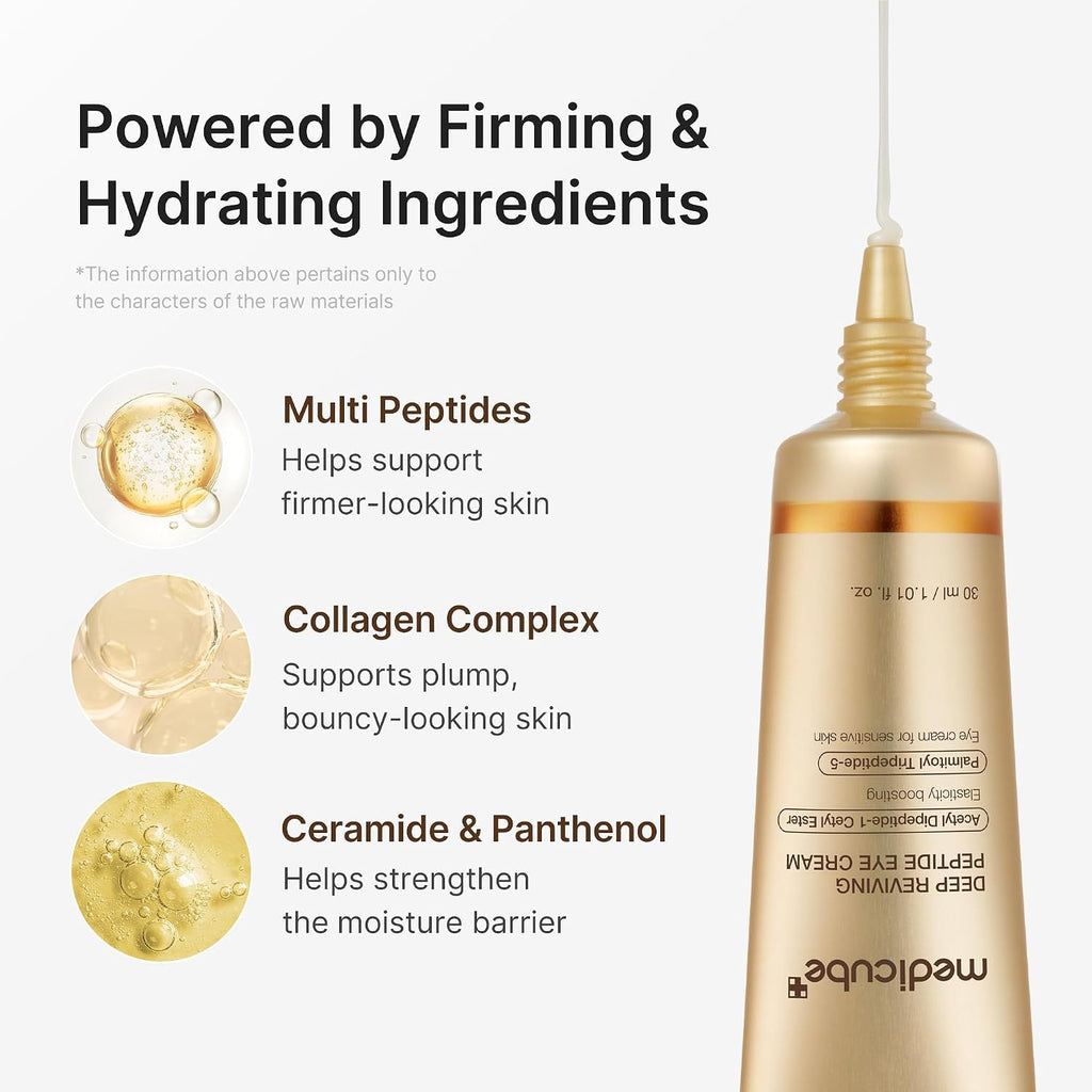 Medicube Deep Lifting Peptide Eye Cream For Face 30ml