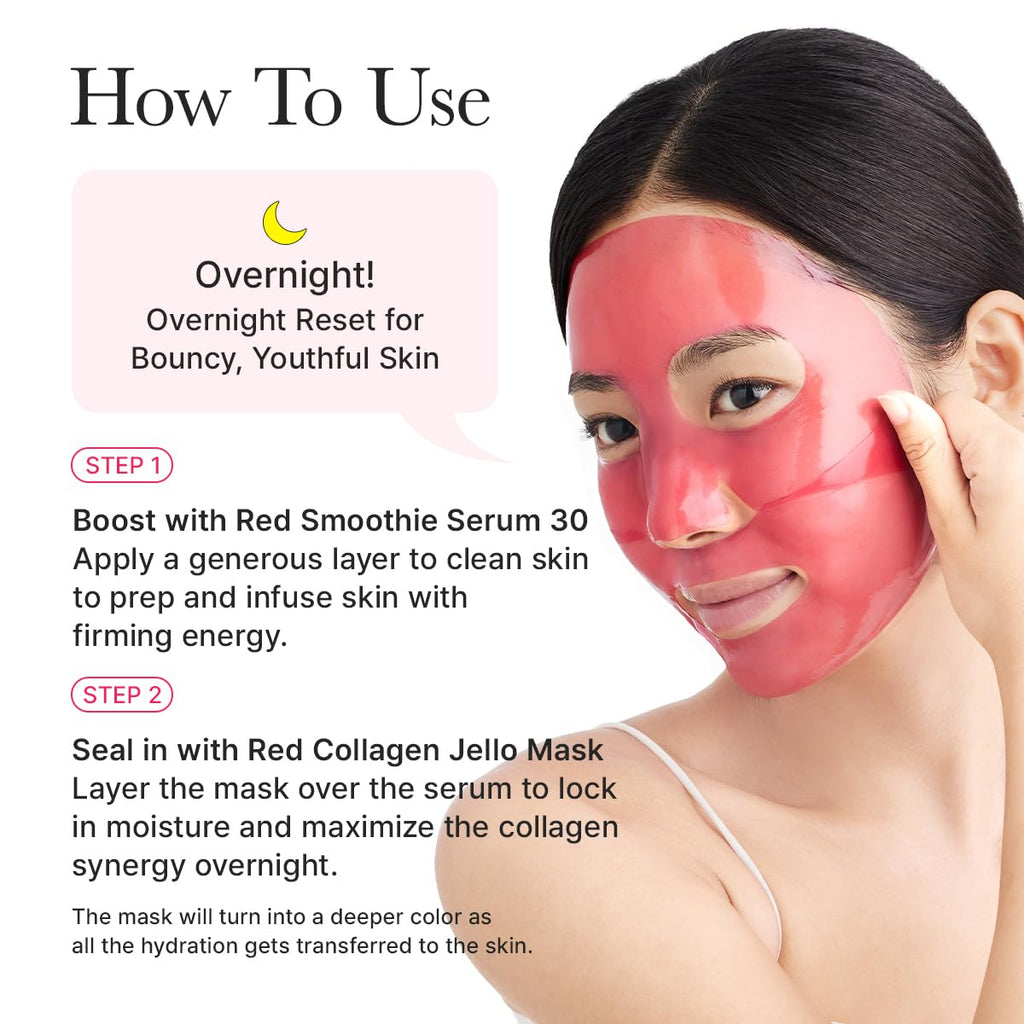 Arencia Red Collagen Jello Mask 1 pc