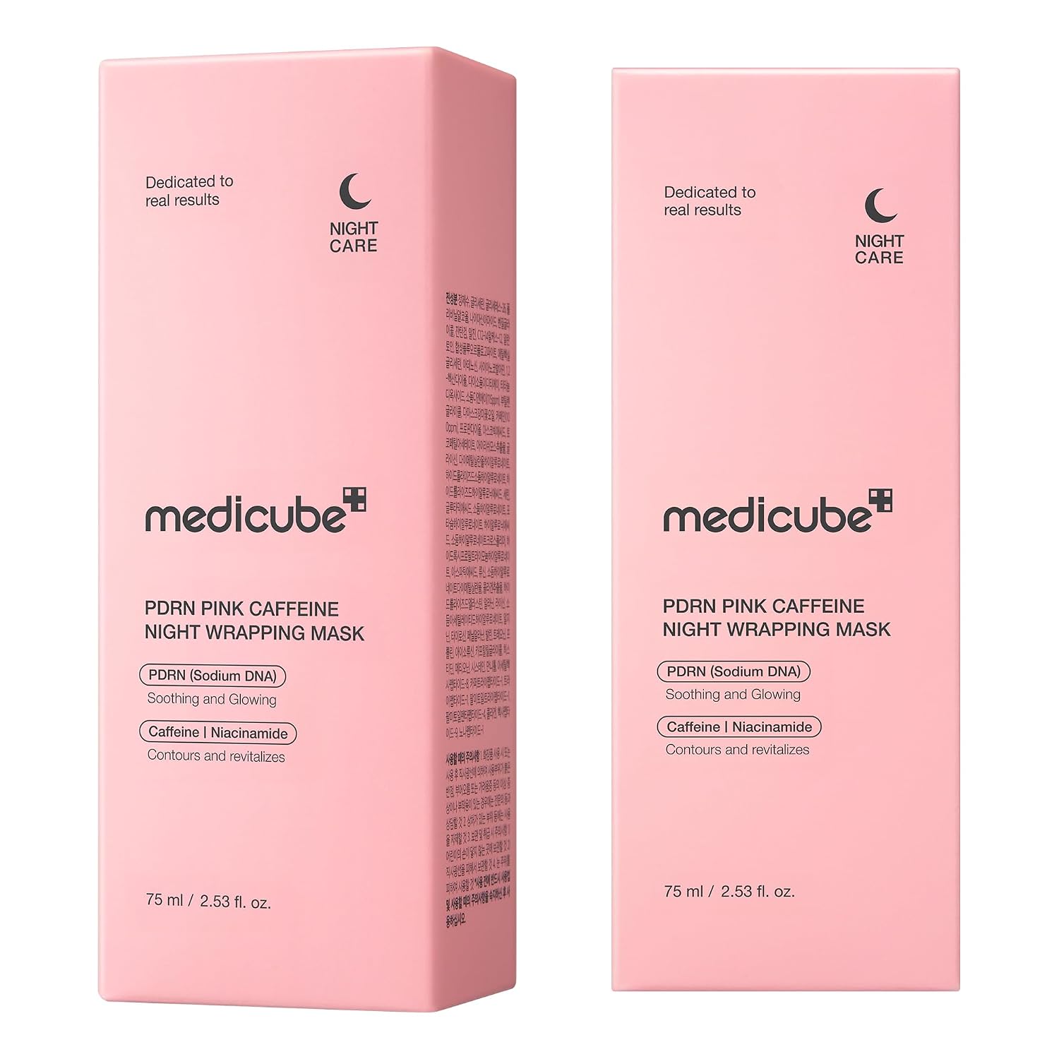 Medicube PDRN Pink Caffeine Overnight Wrapping Mask 75ml