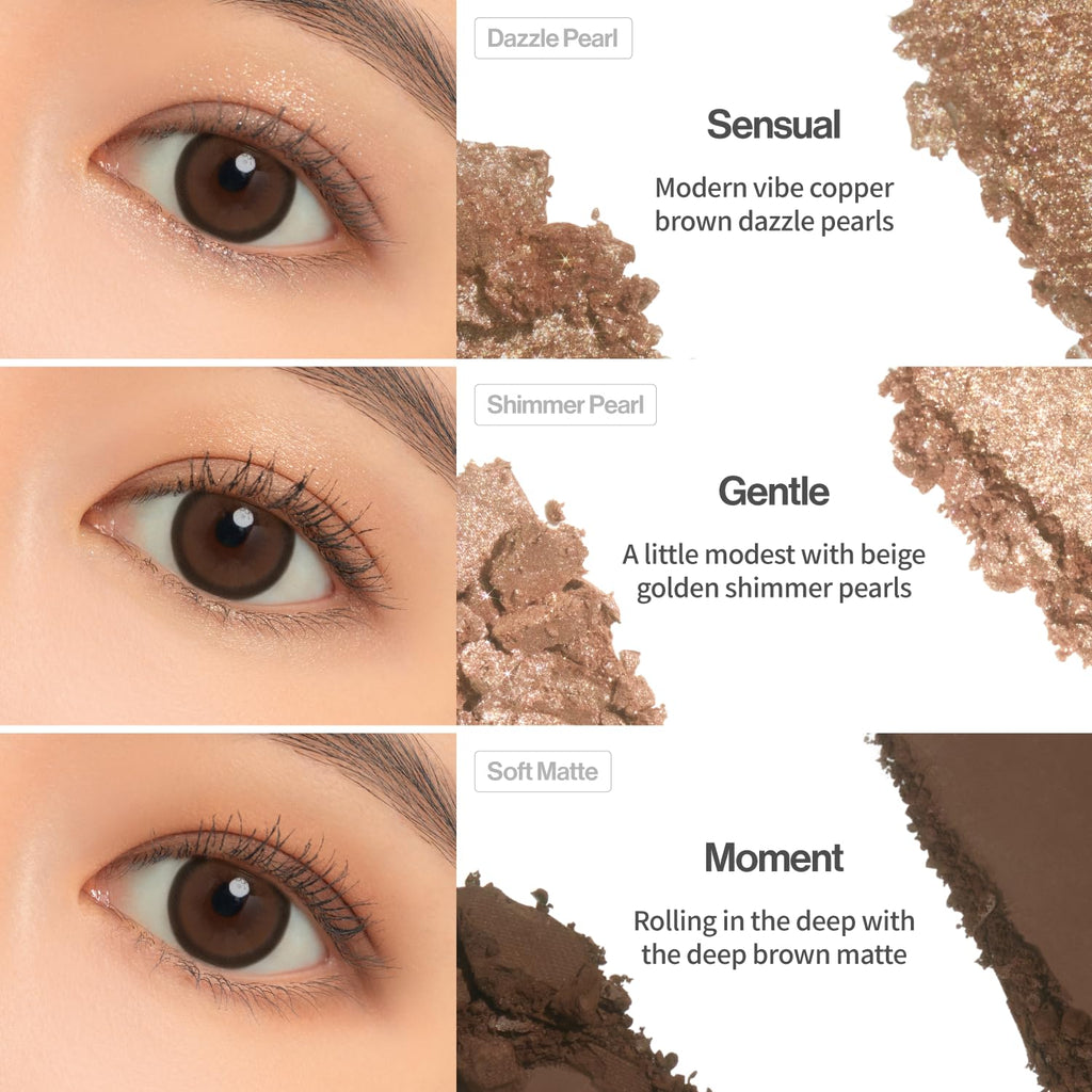 UNLEASHIA Glitterpedia Eye Palette No.2 All Of Brown 6.6g