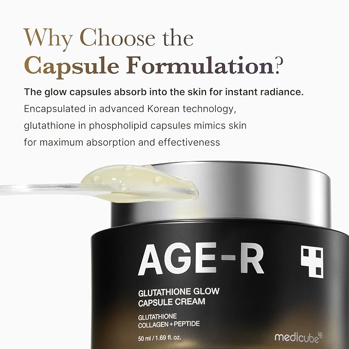 Medicube AGE-R Glutathione Glow Capsule Cream 50ml