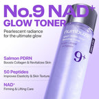 numbuzin No.9+ NAD+ PDRN Glow Boosting Toner 150ml