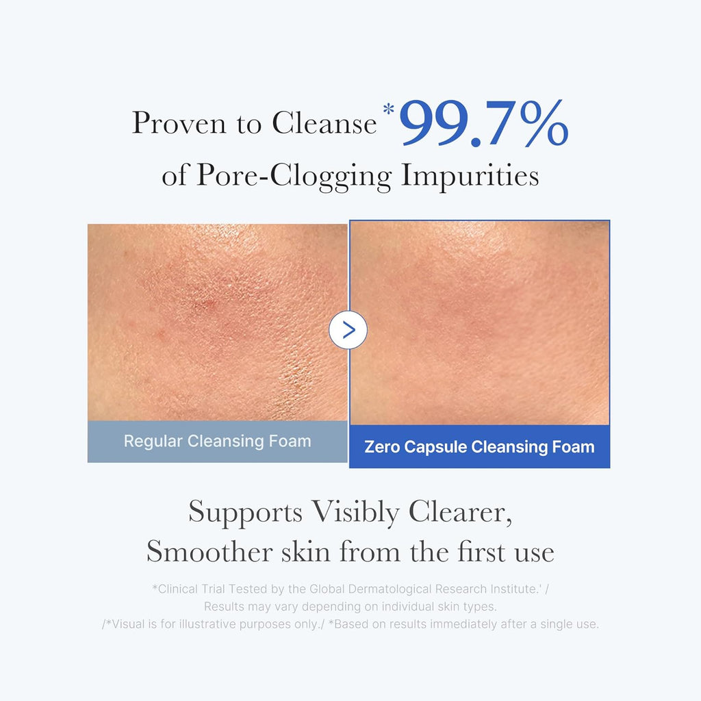 Medicube – Zero Pore SA Clear Capsule Cleansing Foam 120g
