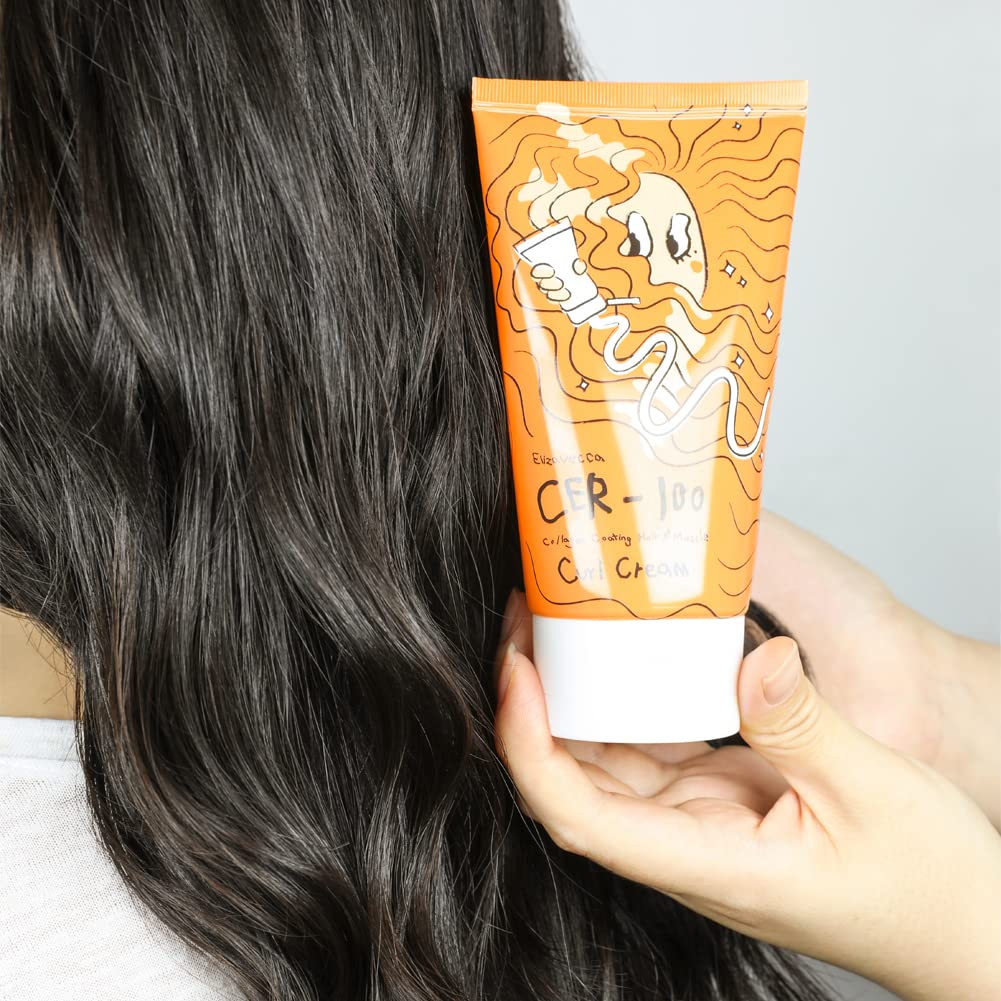 Elizavecca - Cer-100 Collagen Coating Hair A+ Muscle Curl Cream 150ml