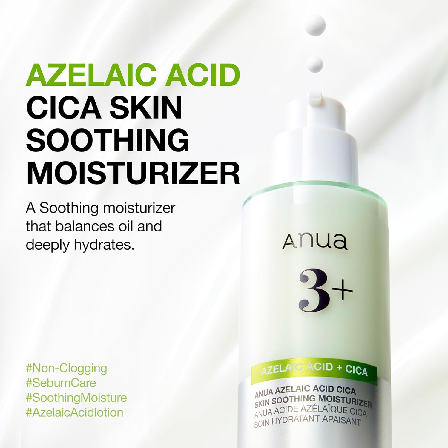 Anua – Azelaic Acid Cica Skin Soothing Moisturizer 100ml