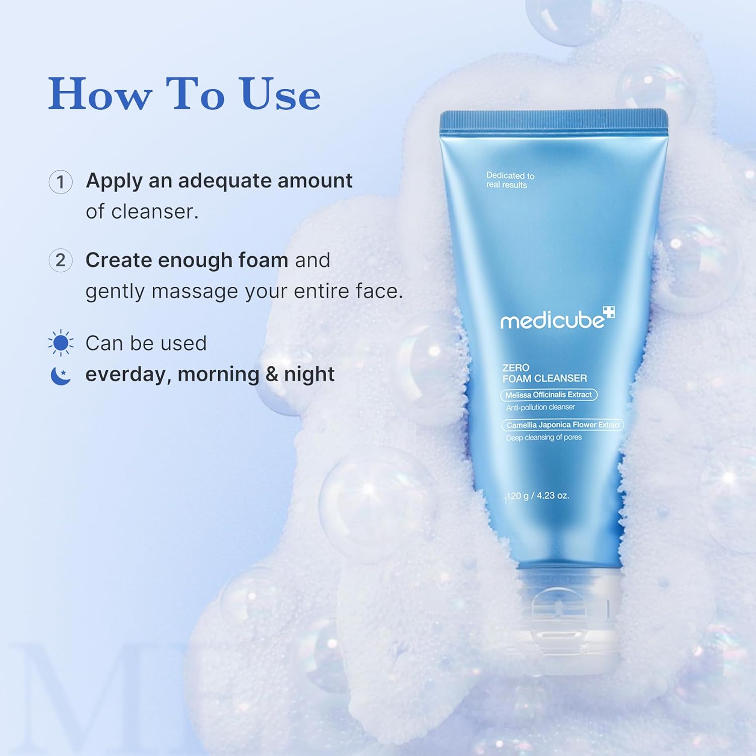 Medicube Zero Foam Cleanser – 120 ml
