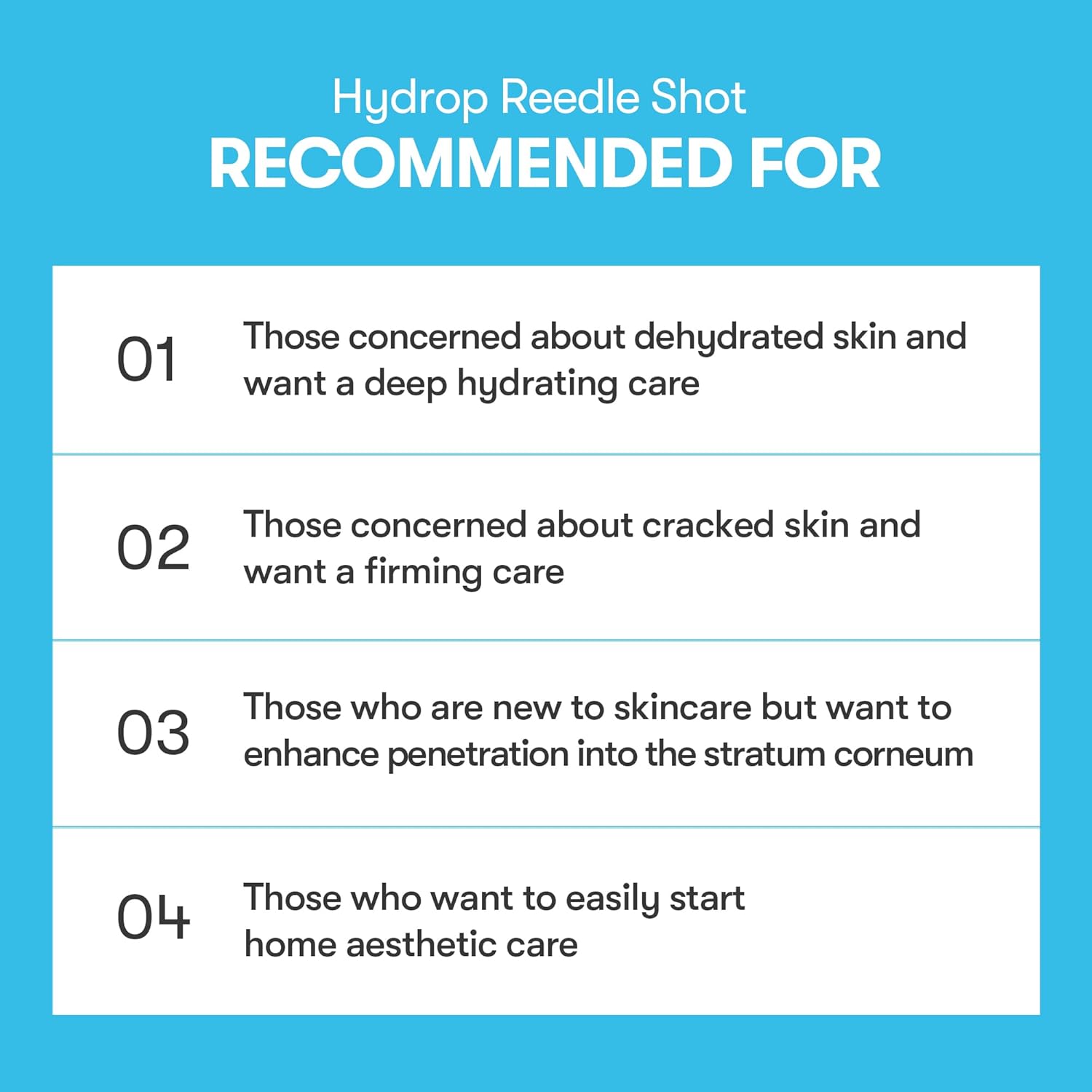 VT Hydrop Reedle Shot 100hL 50 ml | Hydrating Micro-Spicule Boosting Essence