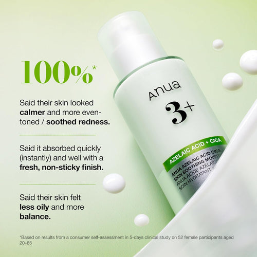 Anua – Azelaic Acid Cica Skin Soothing Moisturizer 100ml