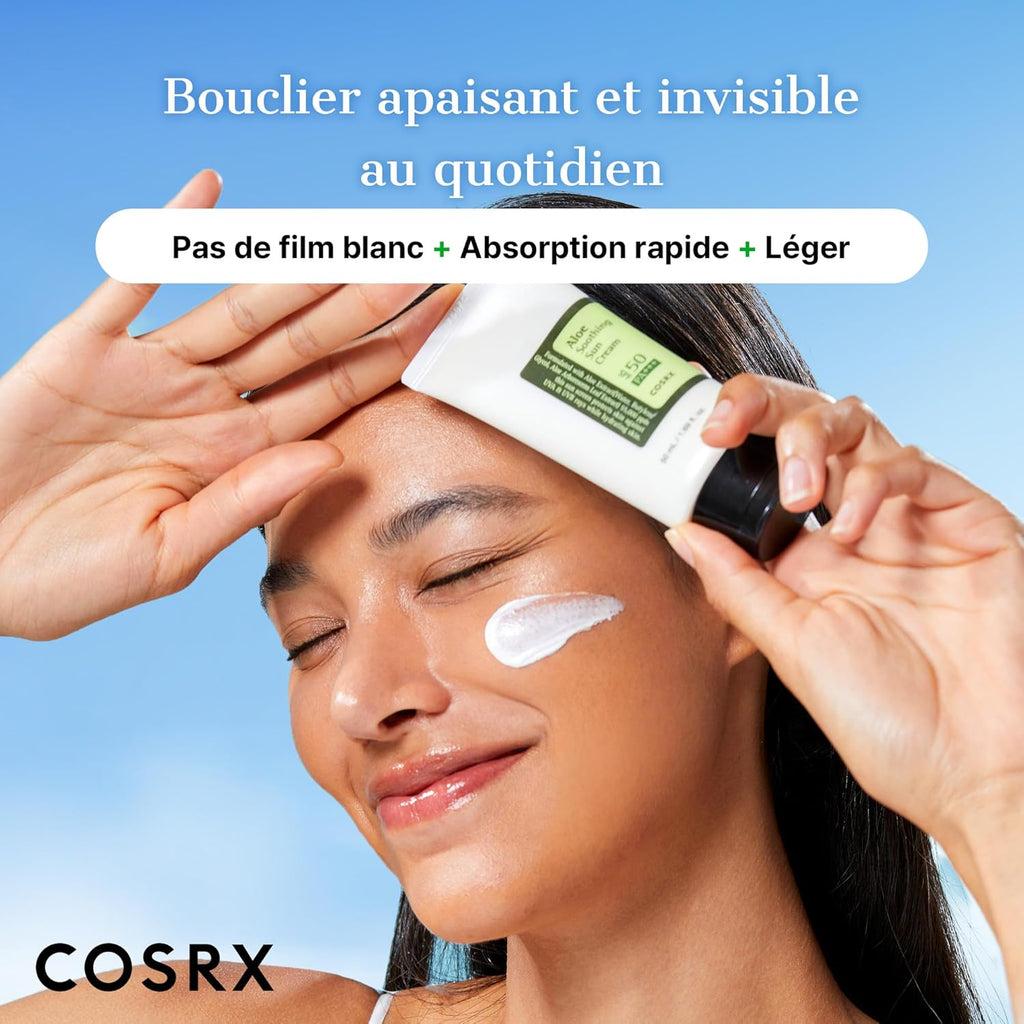 COSRX Aloe Soothing Sun Cream SPF50 PA+++ 50 ml | Gentle Daily Sunscreen