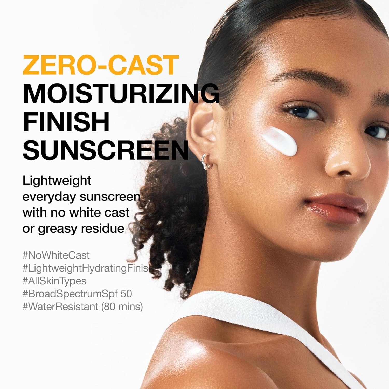 Anua Zero-cast Moisturizing Finish Sunscreen SPF 50 PA++++ – 50 ml