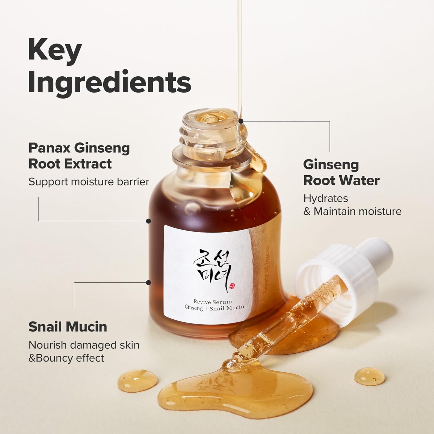 Beauty of Joseon Revive Serum Ginseng + Snail Mucin 30ml