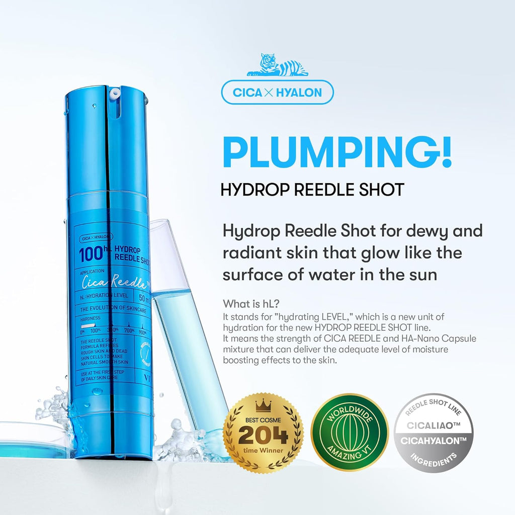 VT Hydrop Reedle Shot 100hL 50 ml | Hydrating Micro-Spicule Boosting Essence