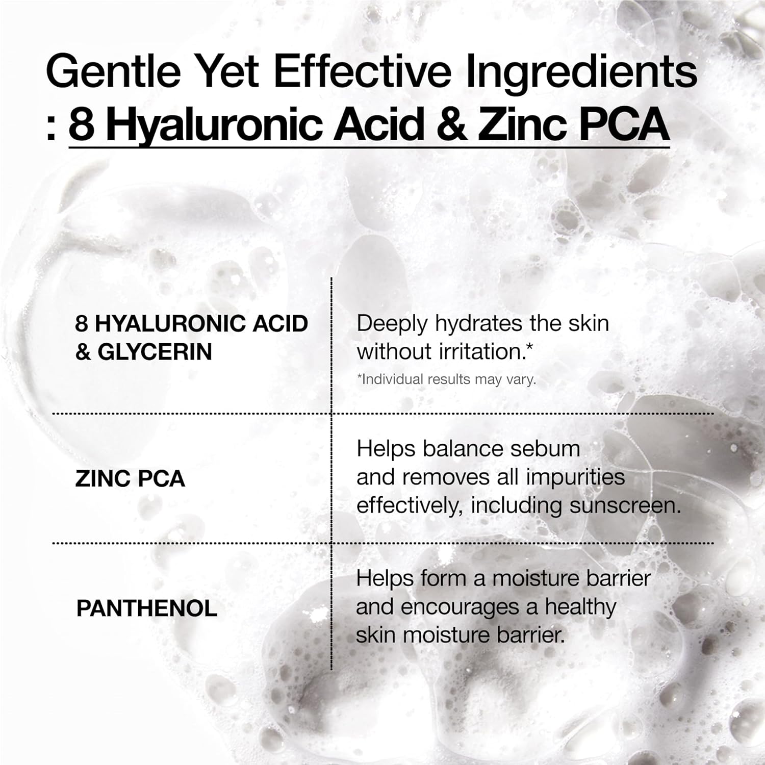 Anua 8 Hyaluronic Hydrating Gentle Foaming Cleanser 150ml