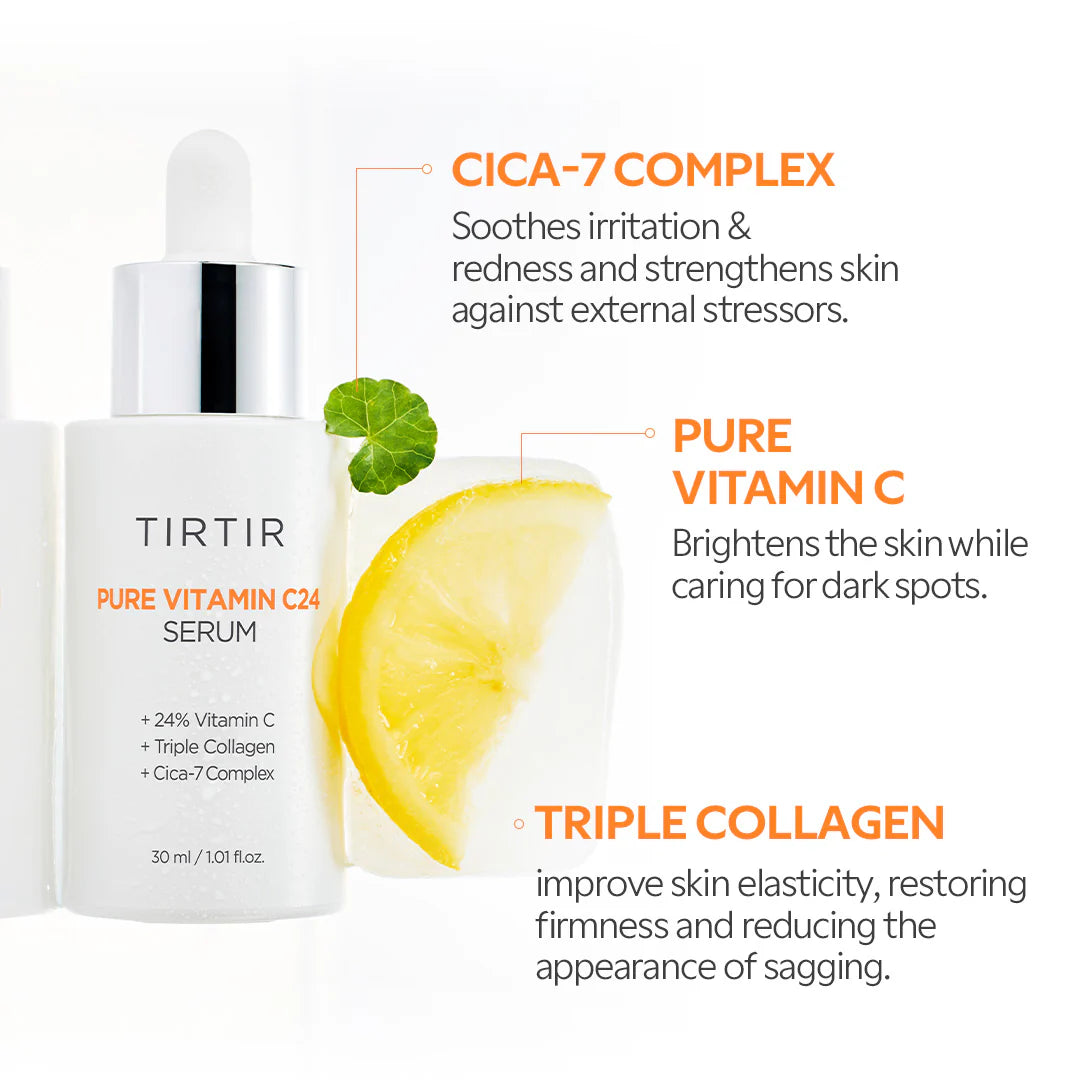 TIRTIR Pure Vitamin C24 Brightening & Firming Serum - 30 ml