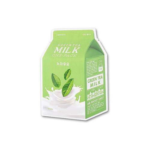 A’pieu Green Tea Milk One‑Pack Sheet Mask